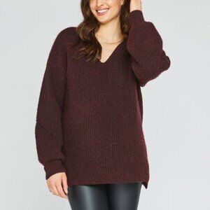 Gentle Fawn Oxblood Hartley Nubby Sweater